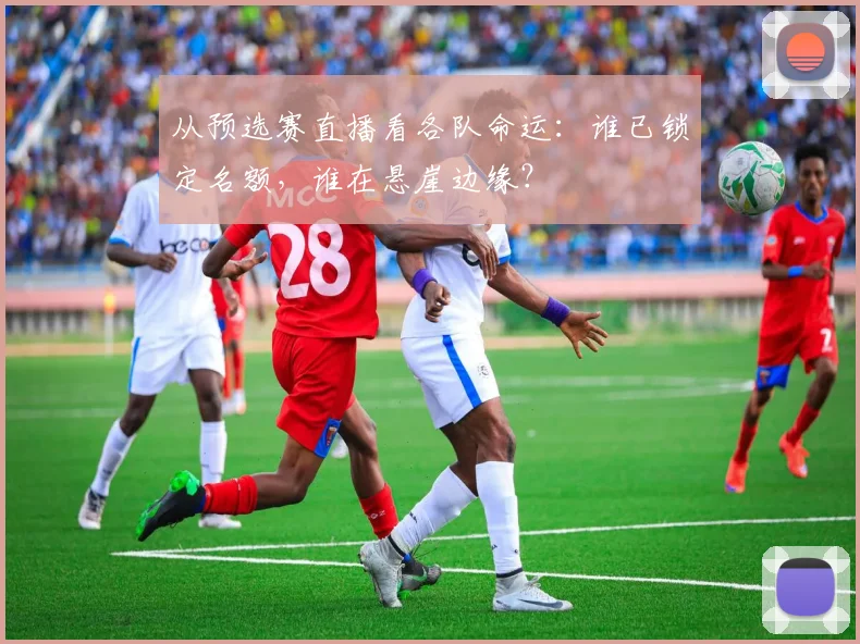 从预选赛直播看各队命运：谁已锁定名额，谁在悬崖边缘？