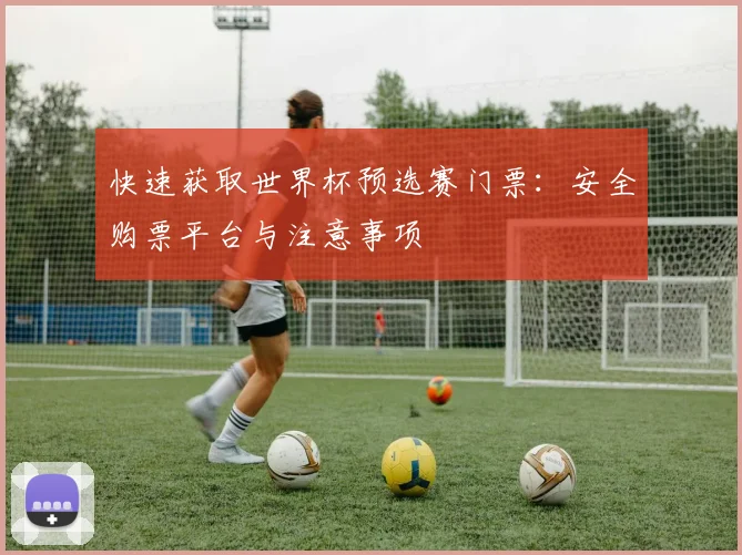 快速获取世界杯预选赛门票:安全购票平台与注意事项