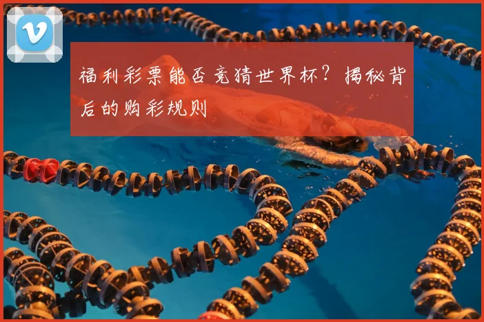 福利彩票能否竞猜世界杯?揭秘背后的购彩规则